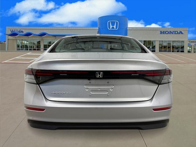 new 2024 Honda Accord car, priced at $29,699