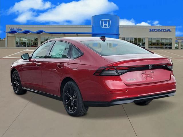 new 2025 Honda Accord car, priced at $30,950