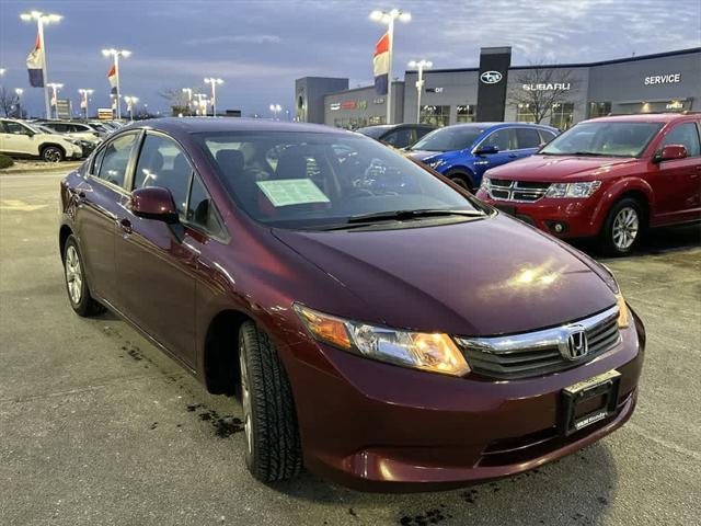 used 2012 Honda Civic car, priced at $8,623