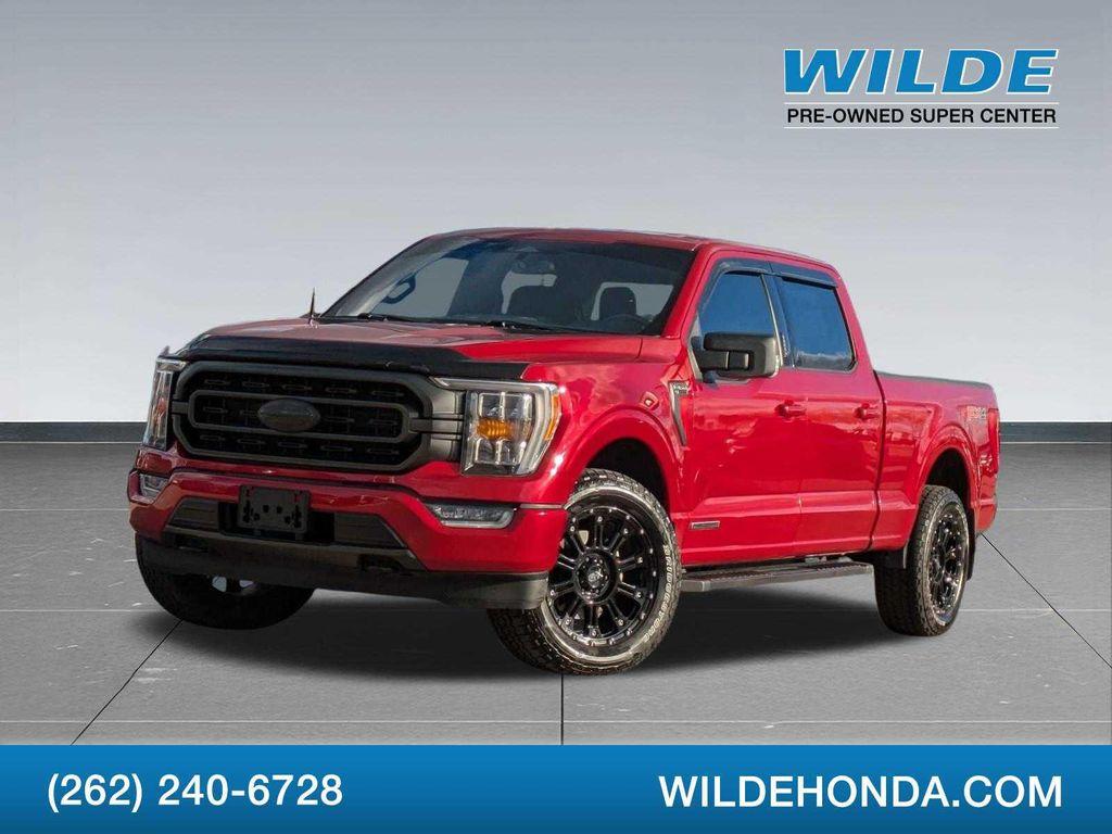 used 2021 Ford F-150 car, priced at $35,786