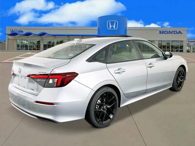 new 2025 Honda Civic car, priced at $29,845