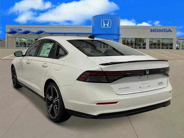 new 2024 Honda Accord Hybrid car, priced at $32,975