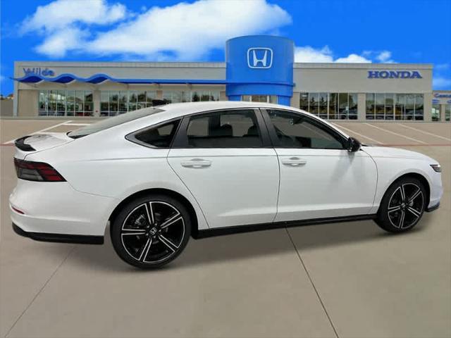 new 2024 Honda Accord Hybrid car, priced at $32,975