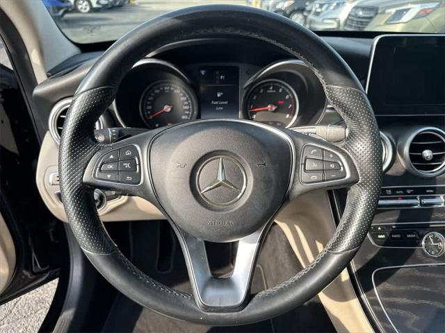 used 2017 Mercedes-Benz C-Class car, priced at $15,888