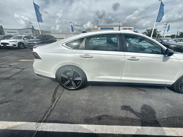 used 2023 Honda Accord Hybrid car, priced at $28,358