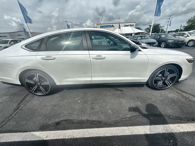 used 2023 Honda Accord Hybrid car, priced at $28,358