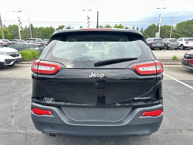 used 2016 Jeep Cherokee car, priced at $12,586