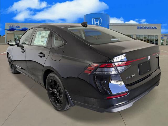 new 2025 Honda Accord car, priced at $30,569