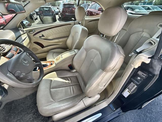used 2008 Mercedes-Benz CLK-Class car, priced at $13,786