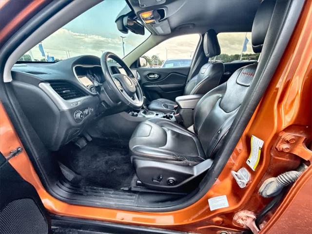 used 2015 Jeep Cherokee car, priced at $9,919