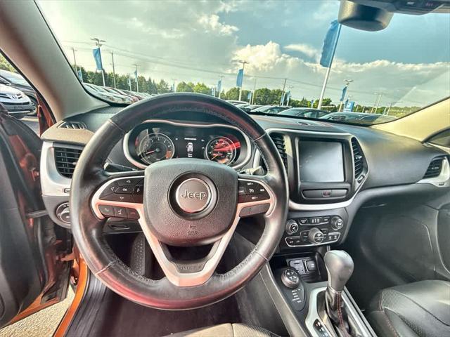 used 2015 Jeep Cherokee car, priced at $9,919
