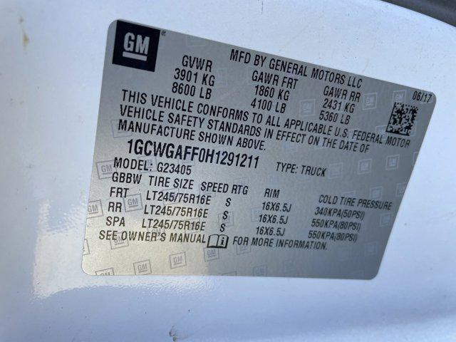 used 2017 Chevrolet Express 2500 car, priced at $19,900