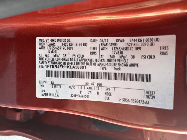 used 2019 Ford Ranger car, priced at $29,995