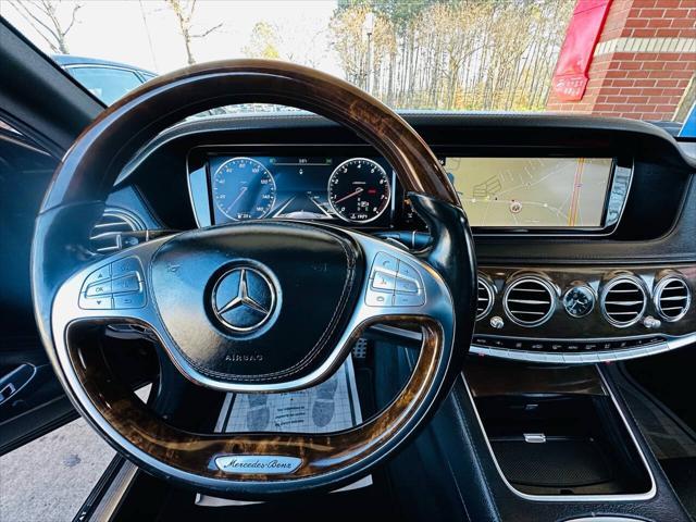 used 2015 Mercedes-Benz S-Class car, priced at $17,990