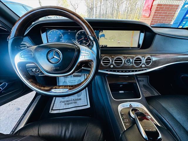 used 2015 Mercedes-Benz S-Class car, priced at $17,990