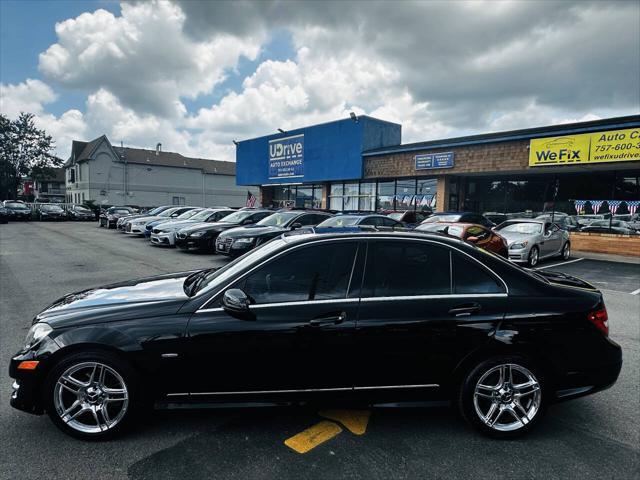 used 2012 Mercedes-Benz C-Class car, priced at $6,490