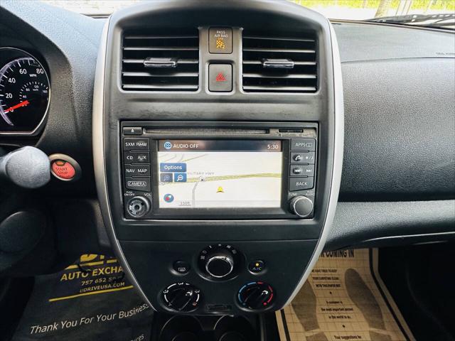 used 2015 Nissan Versa car, priced at $6,490