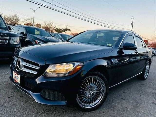 used 2018 Mercedes-Benz C-Class car, priced at $13,990