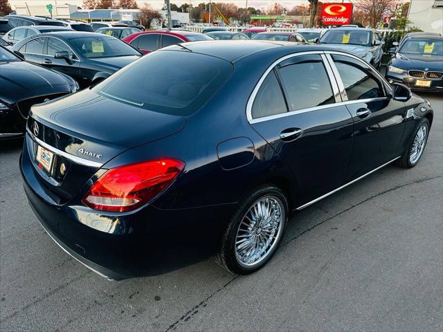 used 2018 Mercedes-Benz C-Class car, priced at $13,990