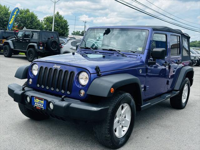 used 2017 Jeep Wrangler Unlimited car, priced at $11,990