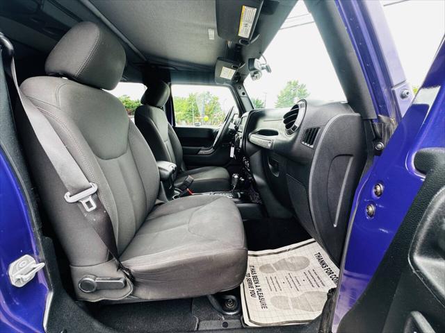 used 2017 Jeep Wrangler Unlimited car, priced at $11,990