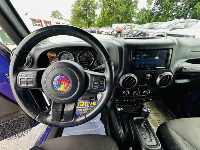 used 2017 Jeep Wrangler Unlimited car, priced at $11,990