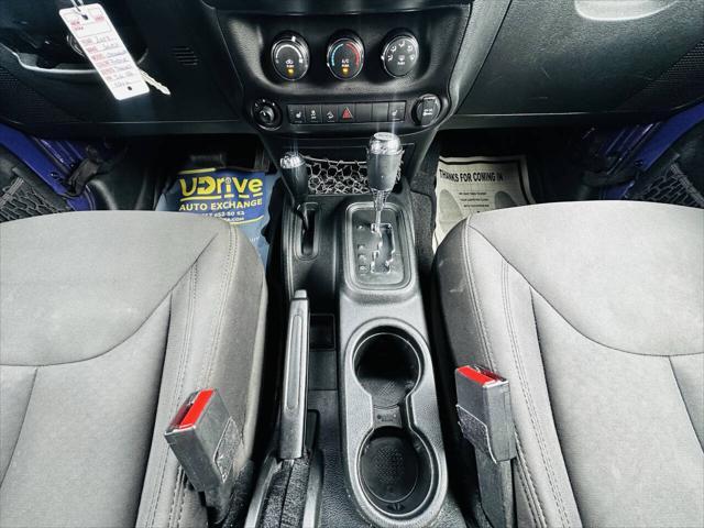 used 2017 Jeep Wrangler Unlimited car, priced at $11,990