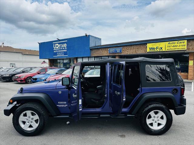 used 2017 Jeep Wrangler Unlimited car, priced at $11,990