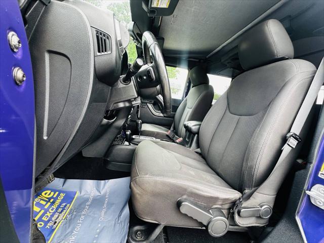 used 2017 Jeep Wrangler Unlimited car, priced at $11,990
