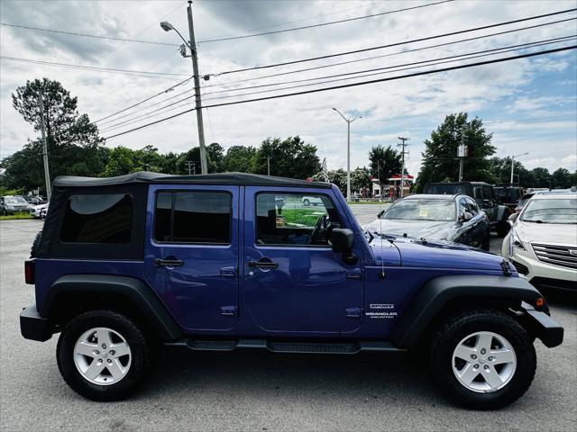 used 2017 Jeep Wrangler Unlimited car, priced at $11,990