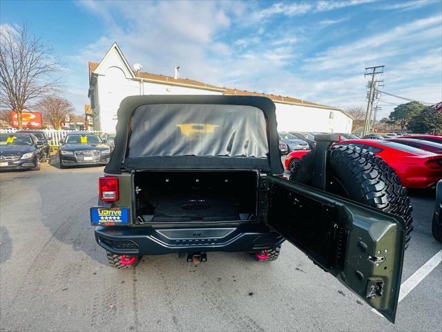 used 2015 Jeep Wrangler Unlimited car, priced at $16,990