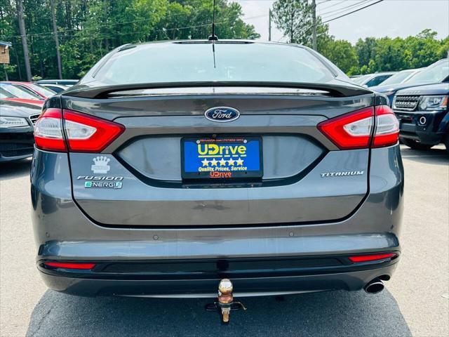 used 2016 Ford Fusion Energi car, priced at $9,990