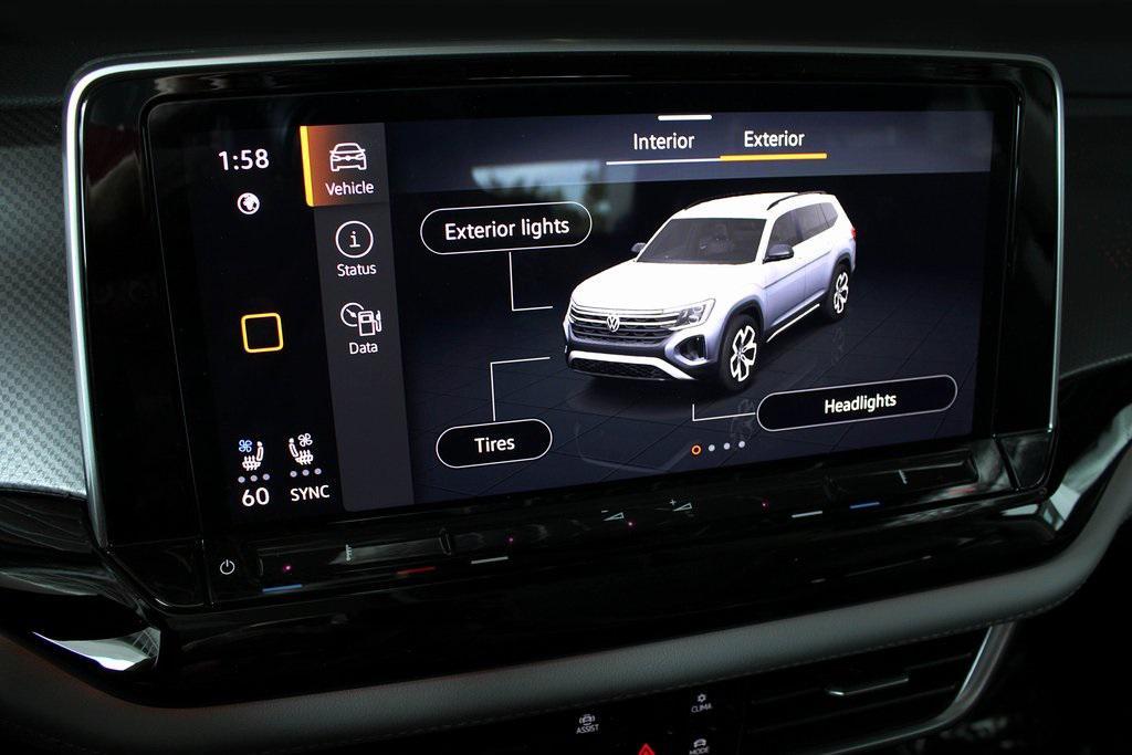 new 2025 Volkswagen Atlas car, priced at $42,896