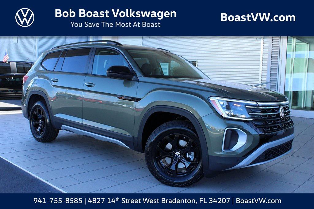 new 2025 Volkswagen Atlas car, priced at $42,896