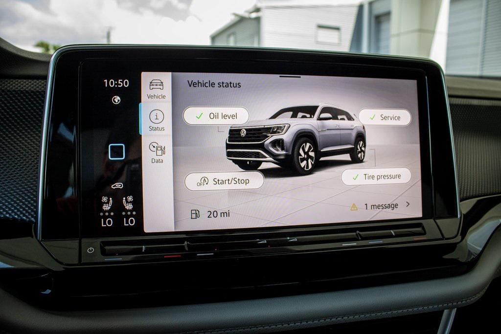 new 2025 Volkswagen Atlas Cross Sport car, priced at $49,636