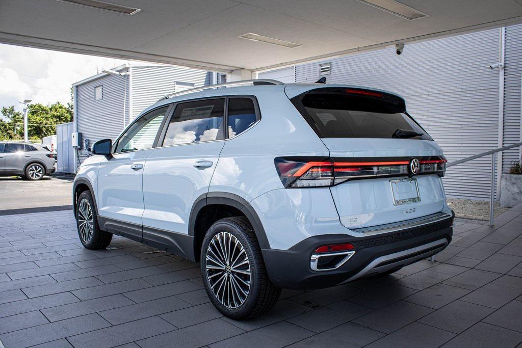 new 2025 Volkswagen Taos car, priced at $28,222