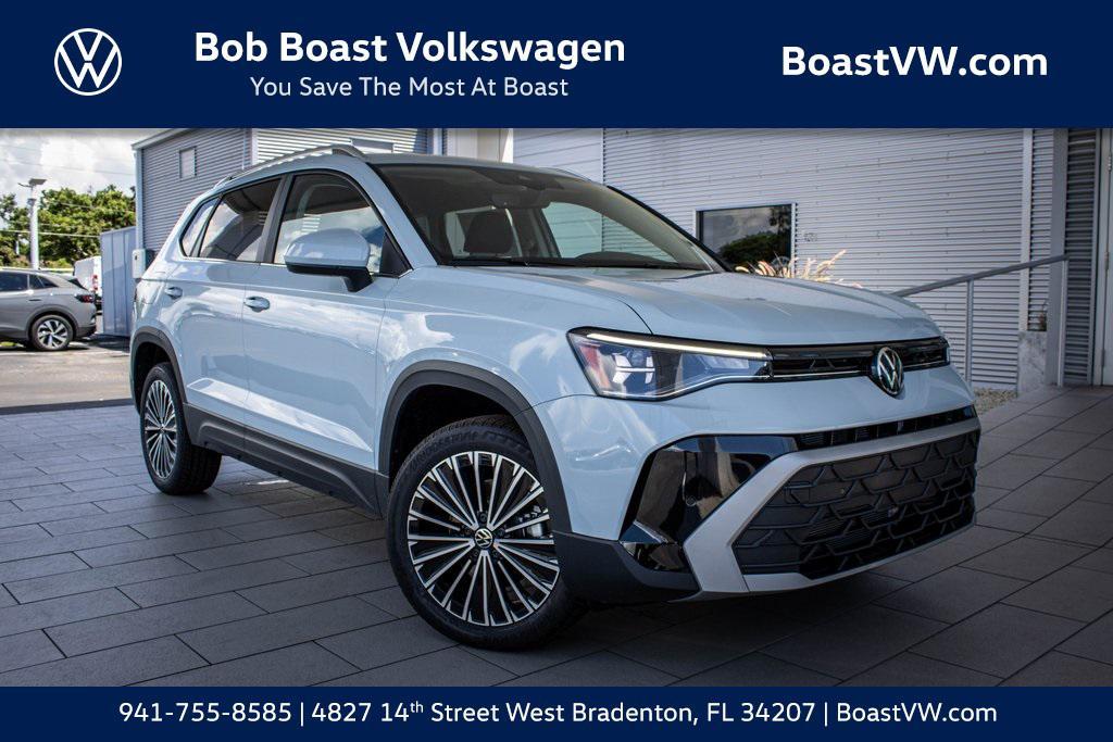 new 2025 Volkswagen Taos car, priced at $28,222