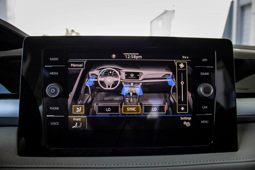 new 2025 Volkswagen Taos car, priced at $28,222