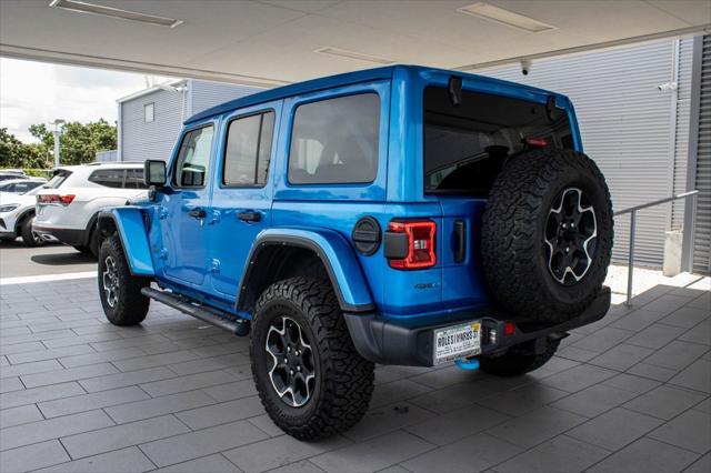 used 2021 Jeep Wrangler Unlimited 4xe car, priced at $33,777