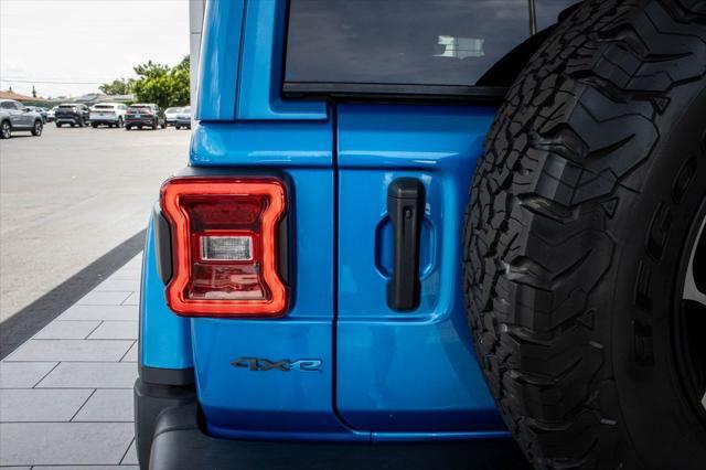 used 2021 Jeep Wrangler Unlimited 4xe car, priced at $33,777