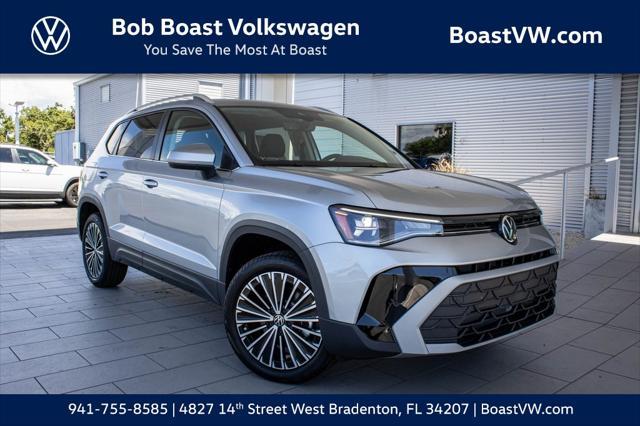 new 2025 Volkswagen Taos car, priced at $29,068
