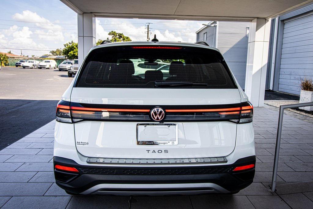 new 2025 Volkswagen Taos car, priced at $24,989
