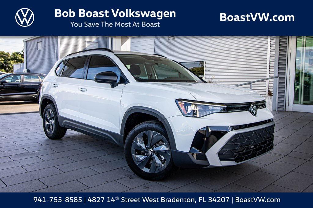 new 2025 Volkswagen Taos car, priced at $24,989