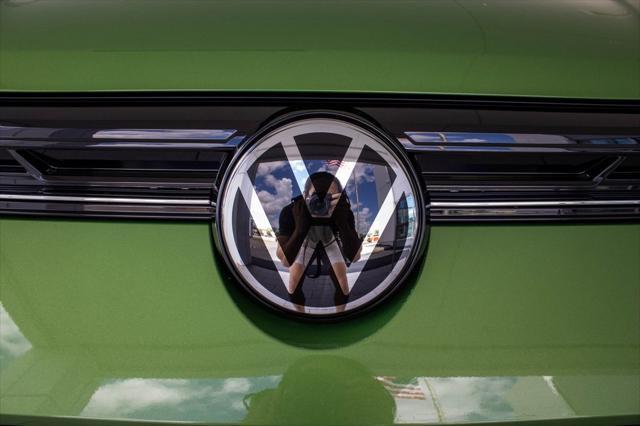 new 2025 Volkswagen Taos car, priced at $29,728