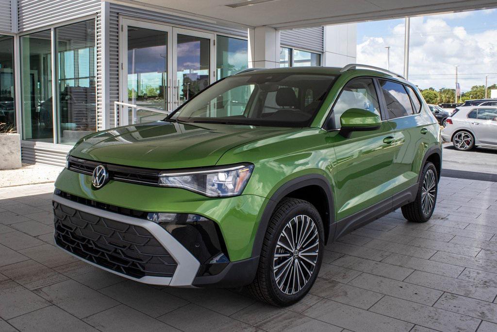 new 2025 Volkswagen Taos car, priced at $27,728