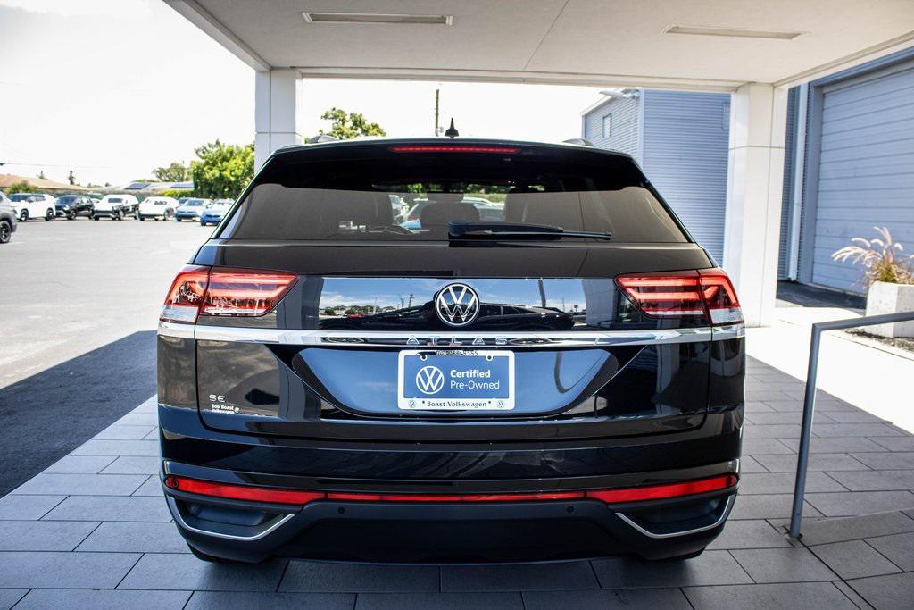 used 2022 Volkswagen Atlas Cross Sport car, priced at $27,995