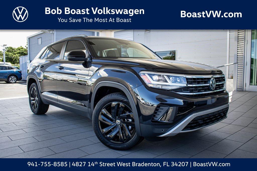 used 2022 Volkswagen Atlas Cross Sport car, priced at $27,995