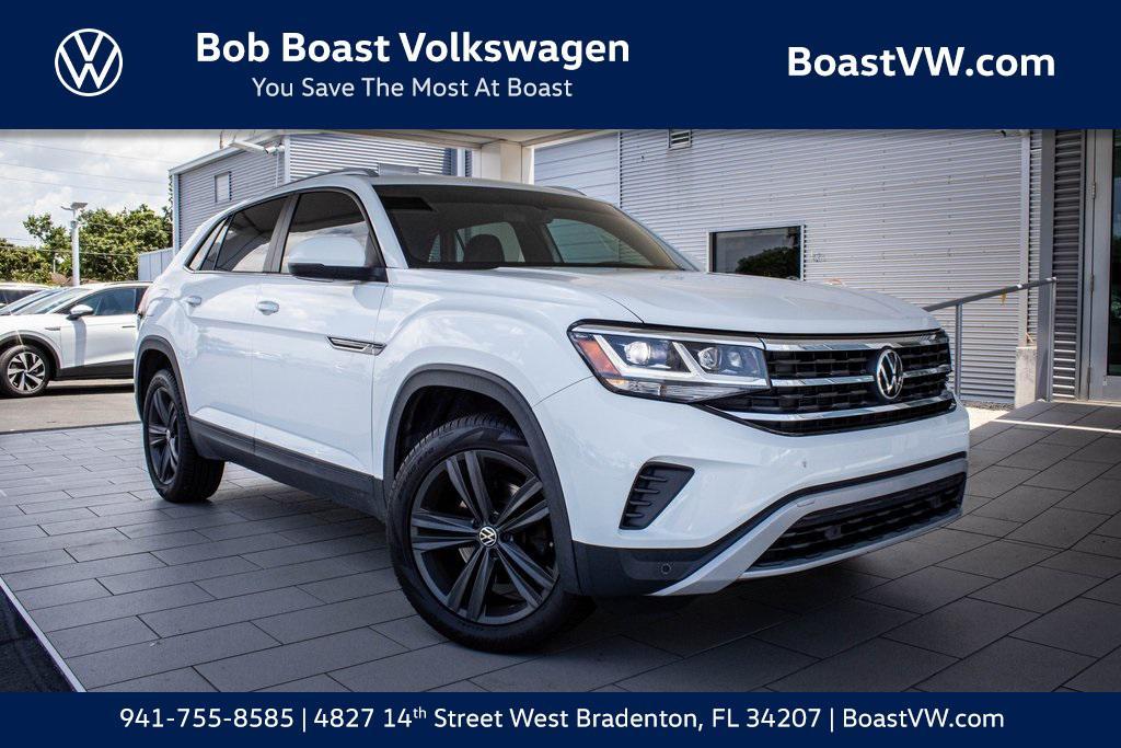 used 2020 Volkswagen Atlas Cross Sport car, priced at $21,895