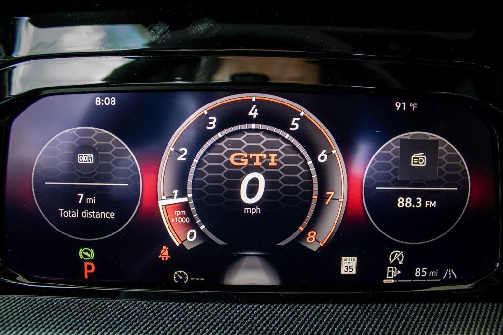 new 2025 Volkswagen Golf GTI car, priced at $39,243