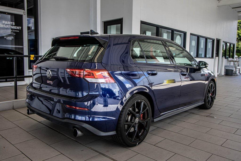 used 2024 Volkswagen Golf GTI car, priced at $35,992
